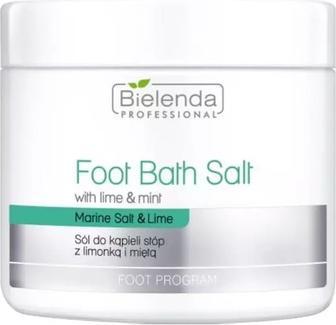 Image du produit Bielenda Professional - Foot Bath Salt With Lime & Mint Foot Bath Salt With Lime And Mint 600G (Bain de pieds)