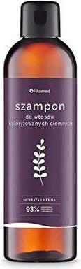 Produktbild Fitomed Tea and Henna shampoo for dark colored hair 250g (250 ml, Flüssiges Shampoo)