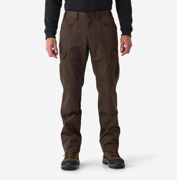 Actual product image Solognac Jagdhose Steppe 500 Cargo strapazierfähig braun (L)