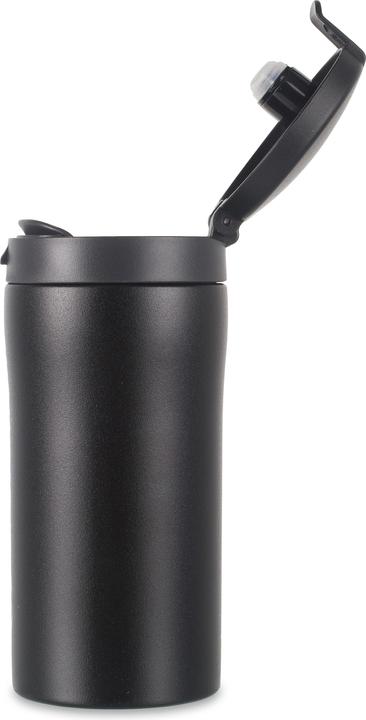 Actual product image Lifeventure Flip-Top Thermal Mug, Matt Black (0.30 l)