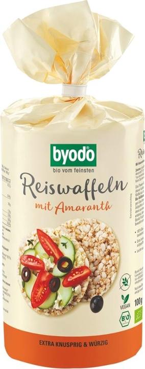 Produktbild Byodo Snack Bio Reiswaffeln mit Amaranth glutenfrei 100 g (100 g)