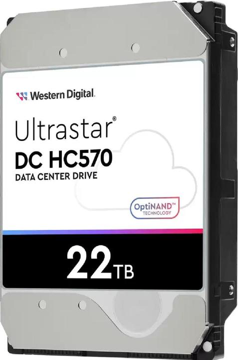 WD Ultrastar DC HC570 (22 TB, 3.5", CMR)