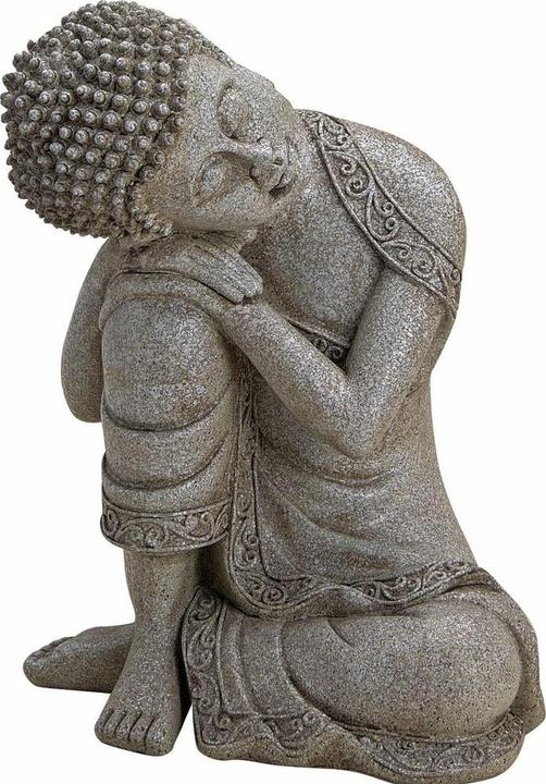 Produktbild G. Wurm Dekofigur Buddha aus Polyresin, 20 cm (20.5 x 13.5 x 15.5 cm)