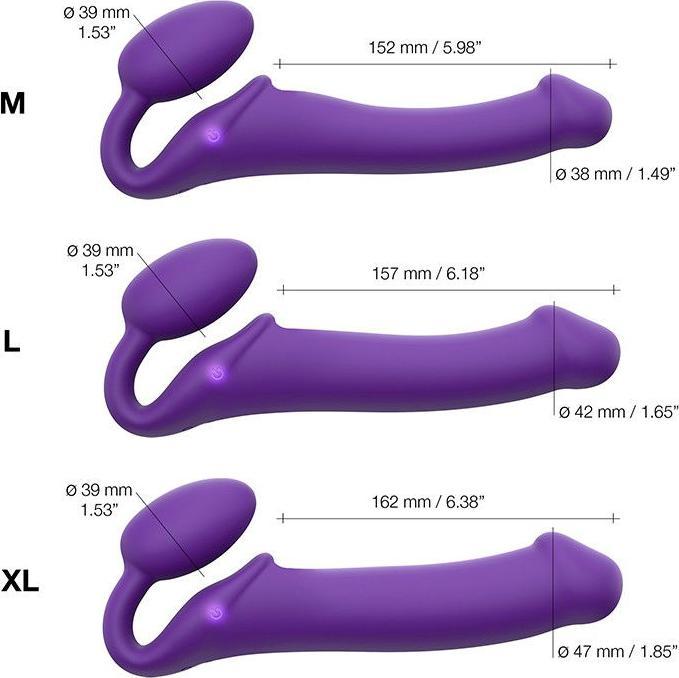 Produktbild Strap-on-me Vibrating Bendable Strap-on