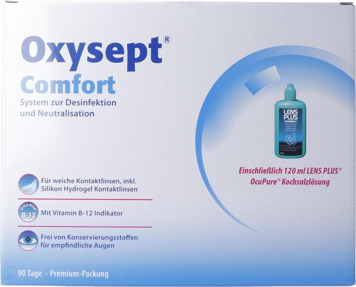 Image du produit Oxysept Comfort Lösung + LPOP (Système au peroxyde, 900 ml)