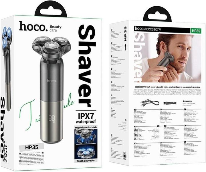 Produktbild Hoco Other three blade electric shaver HP35 black