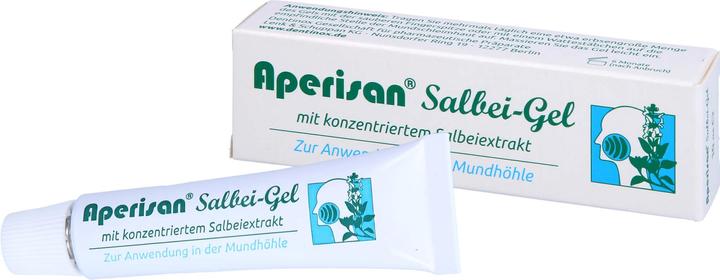 Actual product image Dentinox Aperisan Sage Gel for sensitive and irritated gums, 10 ml gel (10 ml)