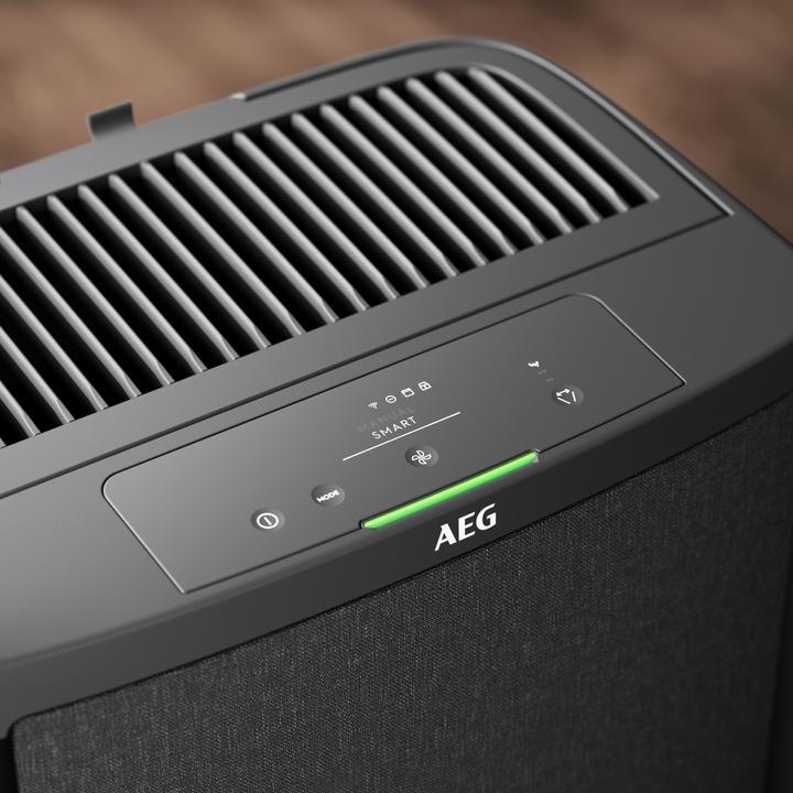 Actual product image AEG APU72771DG Pure Multi 7000 air purifier / for up to 70 m²/168 m³ / Colour: Dark Grey, 950011594 (71 m²)