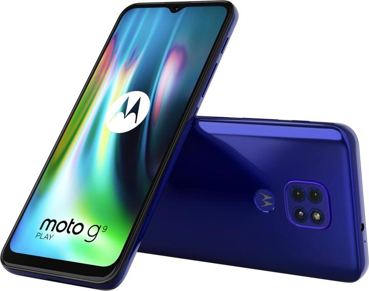 Image du produit Motorola Moto G9 Play (64 Go, Sapphire Blue, 6.50", Double SIM, 48 Mpx, 4G)