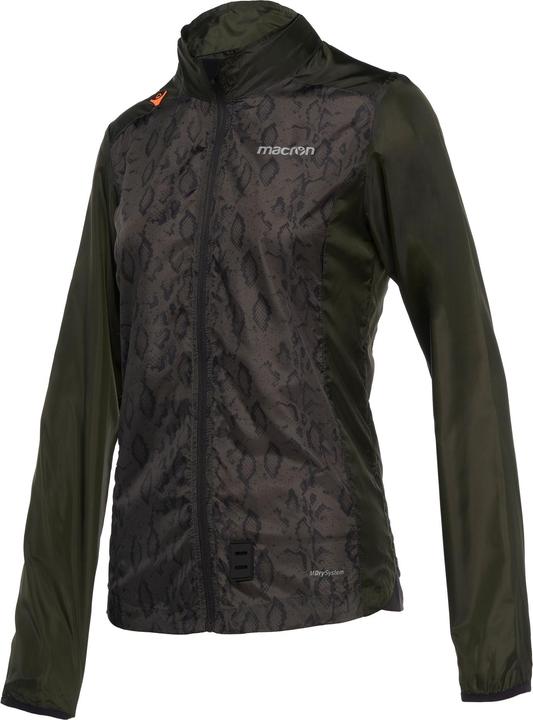 Actual product image Macron 's windbreaker running orena (L)