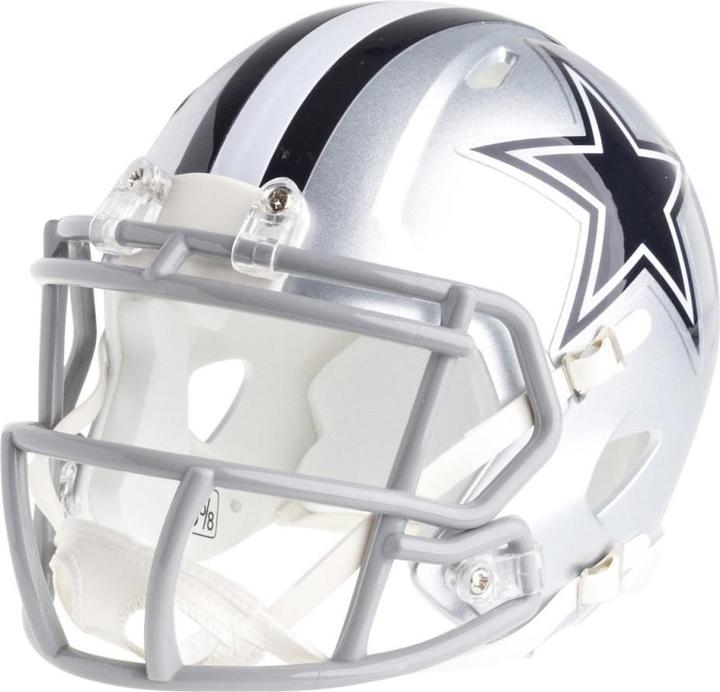 Actual product image Riddell Mini Football Helmet NFL Speed Dallas Cowboys