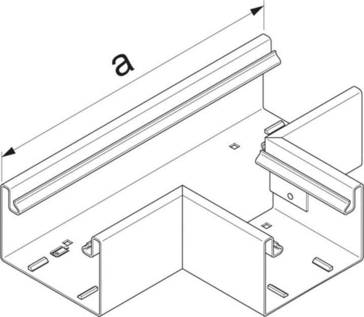 Actual product image Tehalit T-piece BR6513089016 (6.80 cm)
