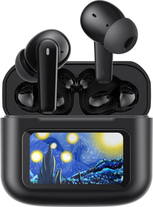 Image du produit Havit - Wireless Earbuds (TW956) - Bluetooth 5.4, with Microphone, TWS, ANC, Type-C, 500mAh - Black (5 h, Sans fil)