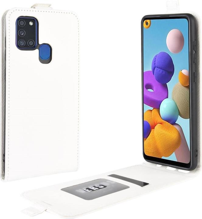 Immagine prodotto Cover-Discount Galaxy A21s - Classic Flip Case verticale bianco (Samsung Galaxy A21s)