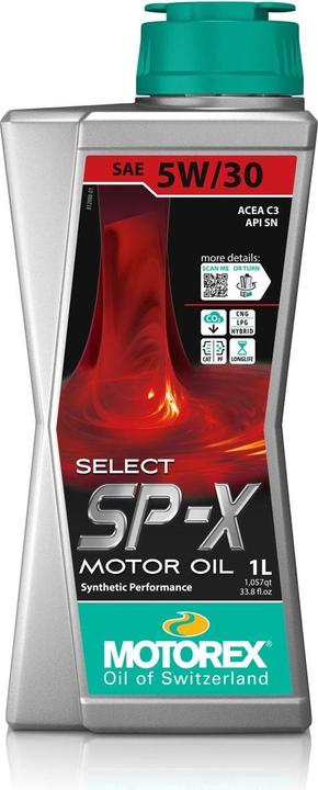 Motorex Sélectionnez SP-X (1 l, SAE 5W-30)