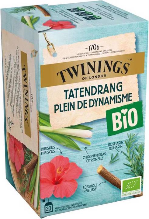 Produktbild Twinings Bio Tatendrang (73 g)
