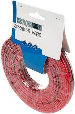 Cables SPEAKER WIRE - RED/BLACK - 2 x 2.50 mm² - 25 m (25 m, 2.50 mm²)