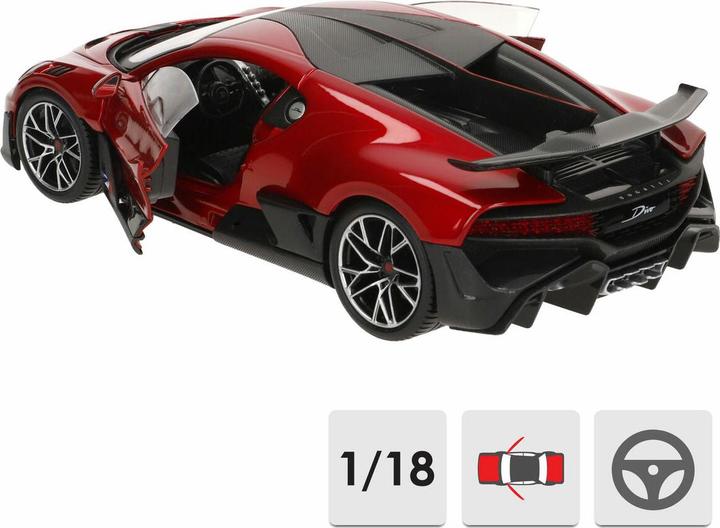 Image du produit Bburago 18/11045R Échelle métal 1:18 Bugatti Divo rouge