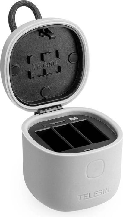 Produktbild Telesin 3-slot waterproof charger Allin box for GoPro Hero 8 + 3 batteries (GP-BNC-803)