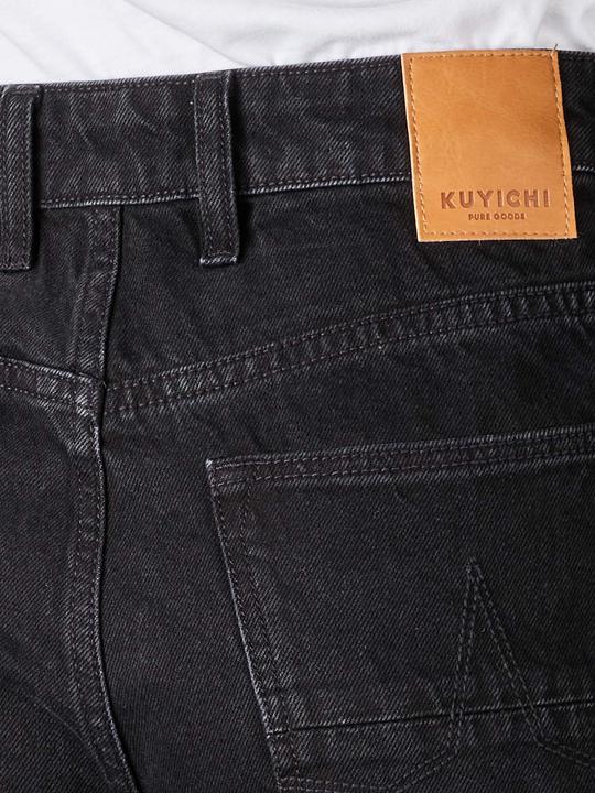 Actual product image Kuyichi Nora Jeans Loose Tapered vintage black (W25/L32)