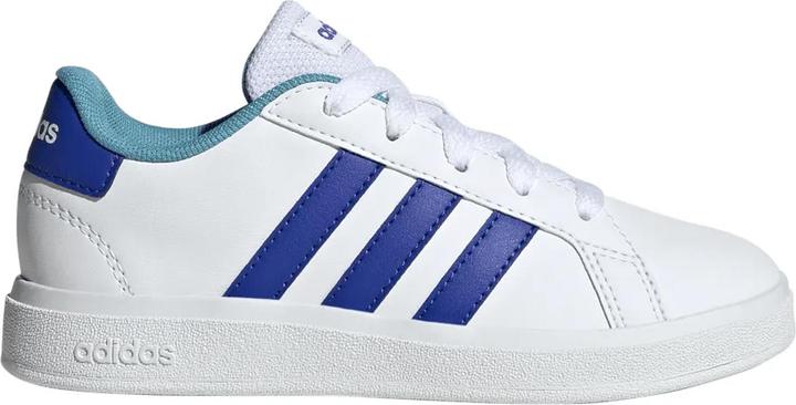 Actual product image adidas Childrens/Kids Grand Court 2.0 Synthetic Leather Trainers (31.5)