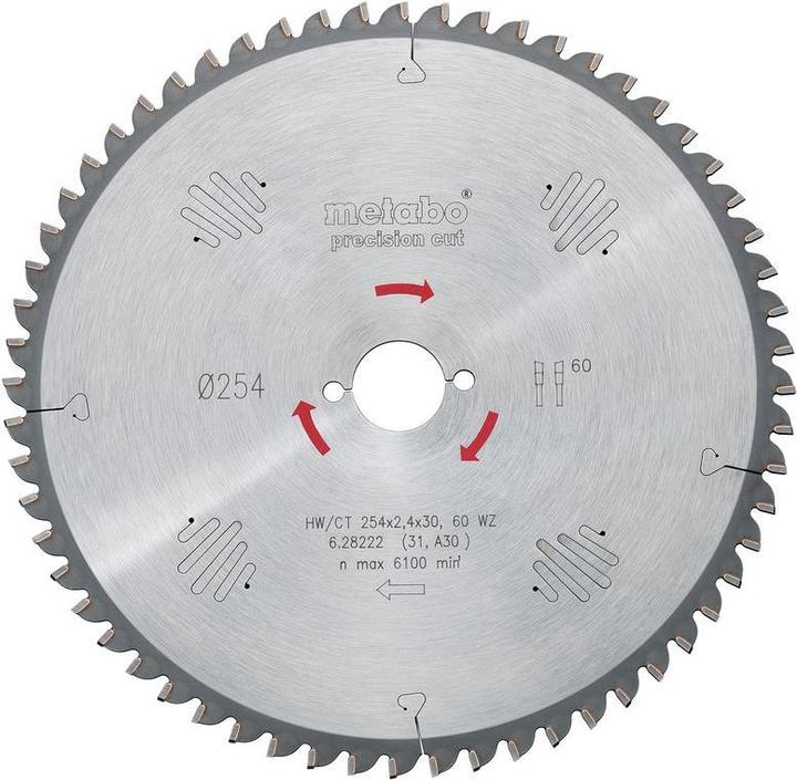 Actual product image Metabo Precision Cut Wood - Professional