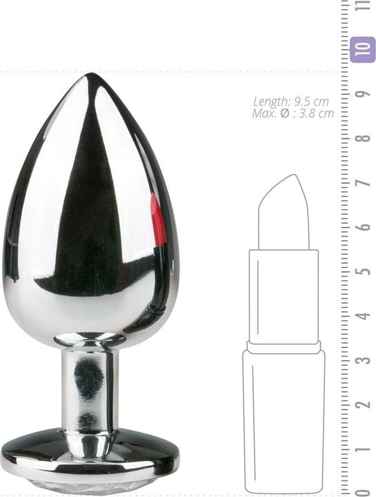 Immagine prodotto Easytoys Metal Plug mit Kristall
