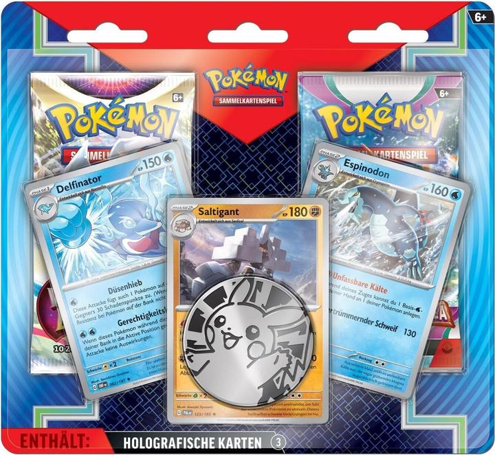 Immagine prodotto Pokémon TCG: Scarlet & Violet Espinodon 2-Pack Blisters - DE (Tedesco, Confezione in blister)