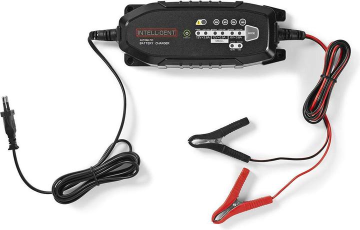Produktbild Nedis Blei-Saeure-Batterie-Ladegerät| 6 VDC 12 12.8| 3.80 A| Ladeerhaltung| (6V, 3.80 A)