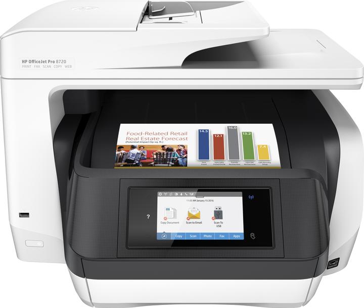 HP OfficeJet Pro 8720 (Encre, Couleur)