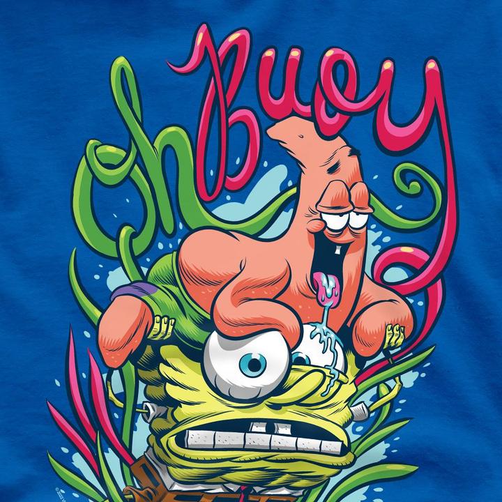 Immagine prodotto Spongebob Squarepants Oh Buoy Maglietta Uomo (4XL)