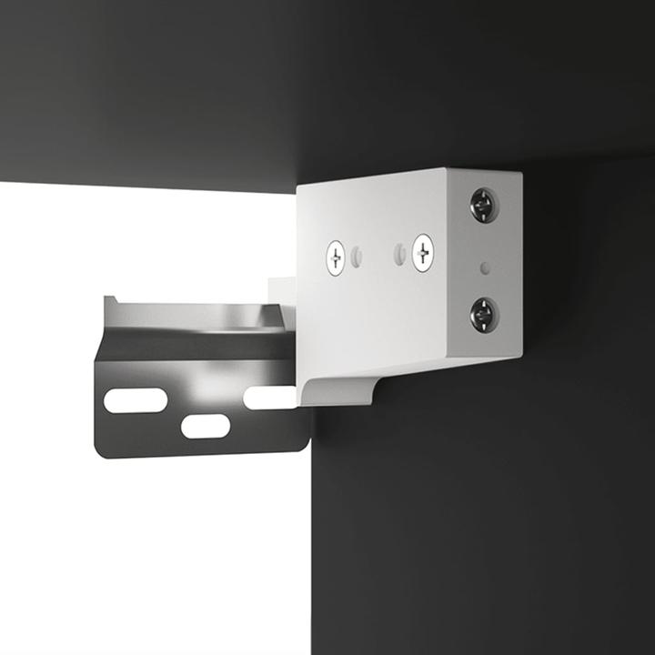 Immagine prodotto VidaXL Spiegelschrank mit LED Schwarz 76x15x55 cm,Farbe (76 x 15 x 55 cm)