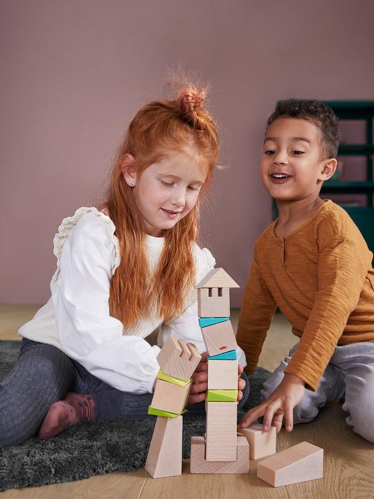 Produktbild Haba 3D-Legespiel Schiefe Türme