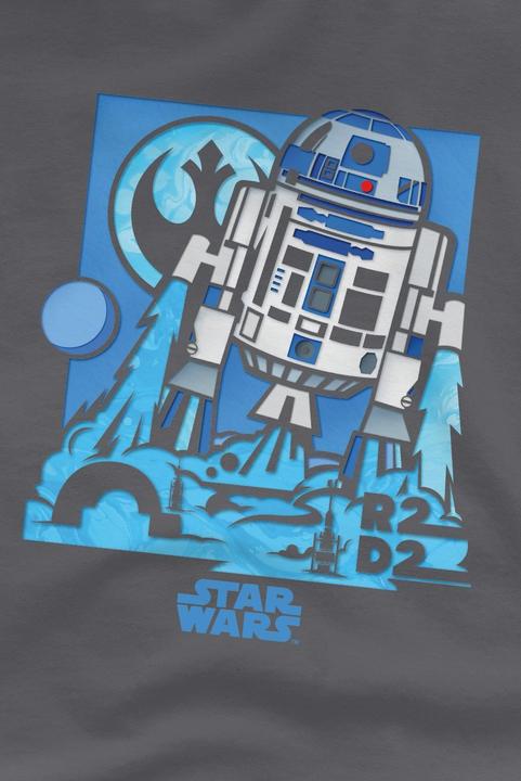 Immagine prodotto Star Wars Papercut Maglietta R2-D2 Uomo (M)