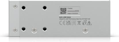 Produktbild Ubiquiti WAN Switch 4 Port o 1x GbE o 1x SFP+ ISP-Uplink o 2x SFP+ Downlink o 19" o UniFi o USW-WAN (4 Ports)
