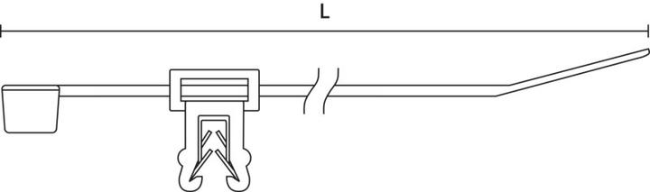 Image du produit HellermannTyton T50ROSEC4A-W (Serre-câbles métalliques, 200 mm, 500 pcs)