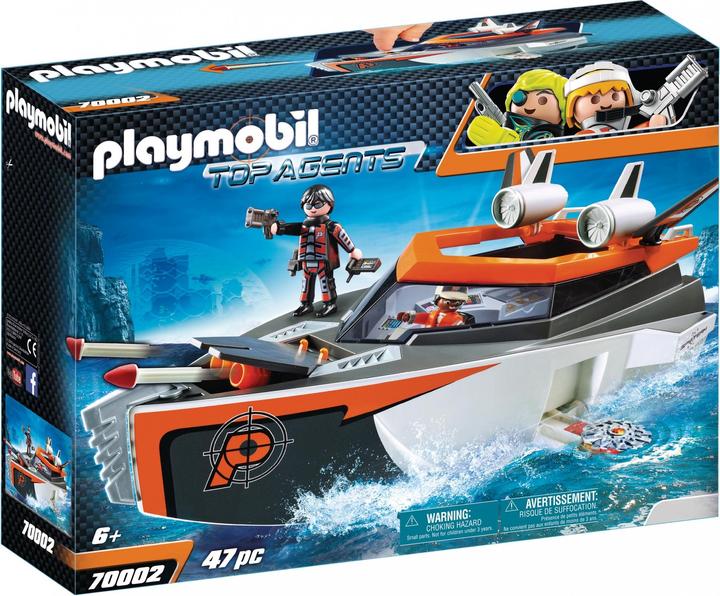 Produktbild Playmobil Spy Team Turboship (70002)