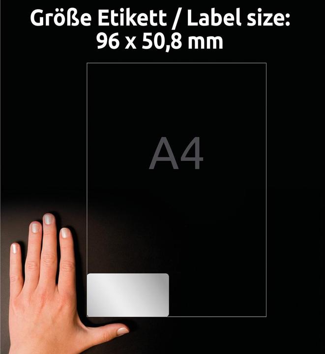 Actual product image Avery Nameplate labels