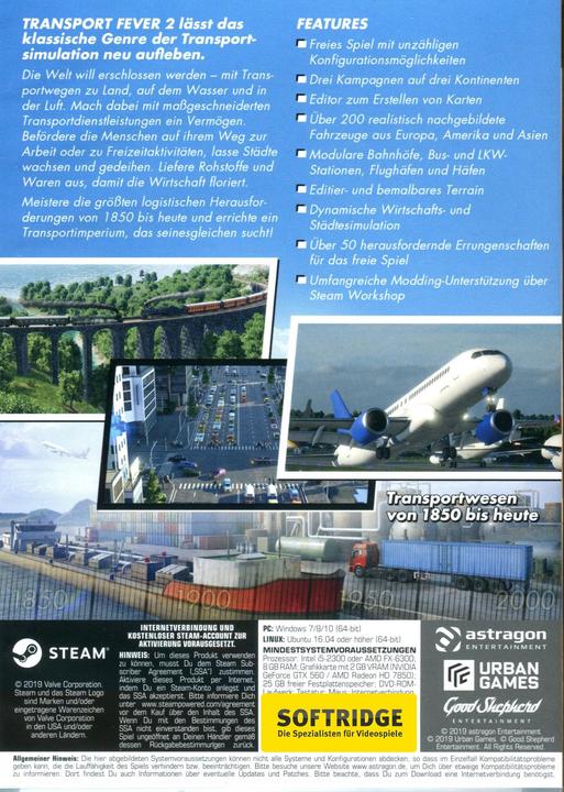 Image du produit astragon Fièvre des transports 2 (PC, Multilingue)