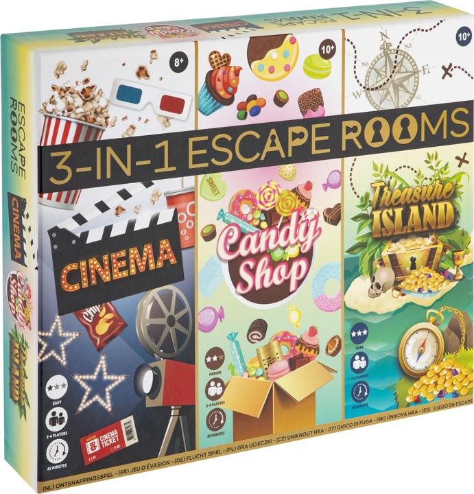 Produktbild Grafix Spiel Escape Room 3-in-1