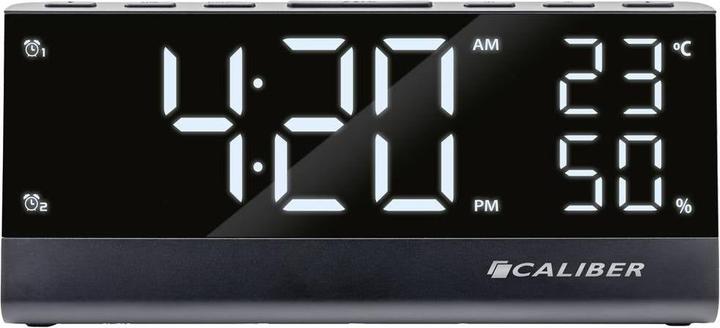 Image du produit Caliber HCG023 Réveil Noir Alarmes 2