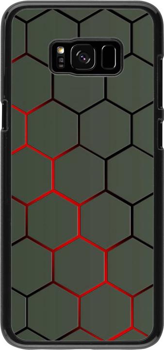 Actual product image PhoneLook Coque Geometric Line red (Samsung Galaxy S8+)
