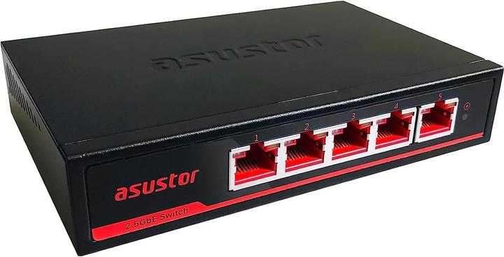 Actual product image Asustor TOR ASW205T 2.5GBase unmanaged switch 5-port (5 Ports)