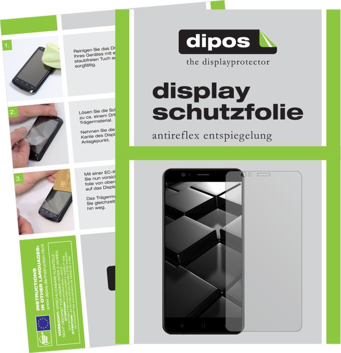 Produktbild Dipos Displayschutzfolie Antireflex (5 Stück, Elephone P8 Mini)