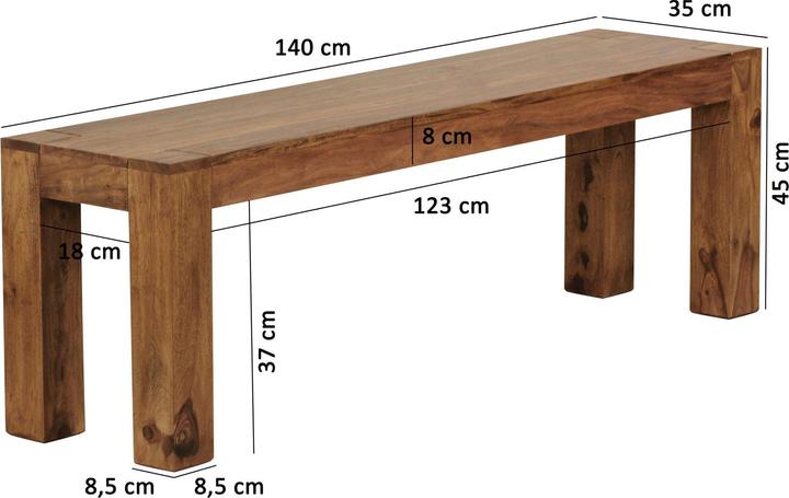 Actual product image Wohnling Mumbai (140 cm)