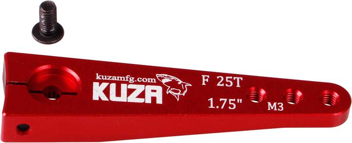 Produktbild Kuza Servohebel 1-Arm Futaba 25T 45/39/33mm 1.75" M3 Heavy Duty V2 Aluminium