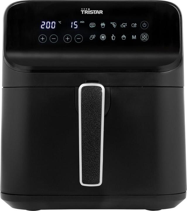 Produktbild Tristar Airfryer XXL FR-9025 - 6 Liter - 1700 W - 10 bakprogrammas - Matzwarte behuizing