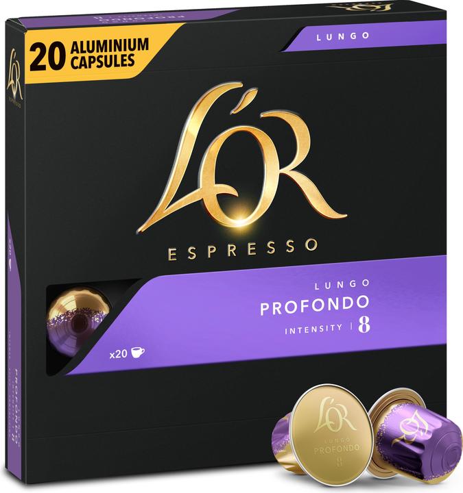 Immagine prodotto L’OR Espresso Capsule di caffè Lungo Profondo 20 pezzi (20 x Porta.)