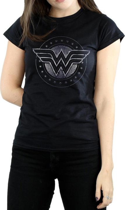 Immagine prodotto Wonder Woman Maglietta da donna/ragazzo in cotone Shield (L)