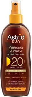 Immagine prodotto Astrid Olio per l'abbronzatura SPF 20 Sun 200 ml (Olio abbronzatura, SPF 20, 200 ml)